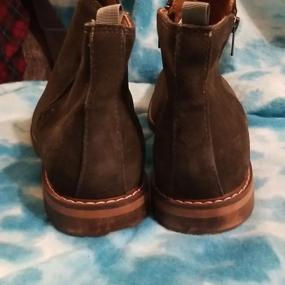 🤠Like New Sonoma Leather Collection Ankle Boots/ Shoes Men's Size 12 Wide